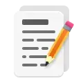 text editor application icon