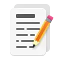 text editor application icon